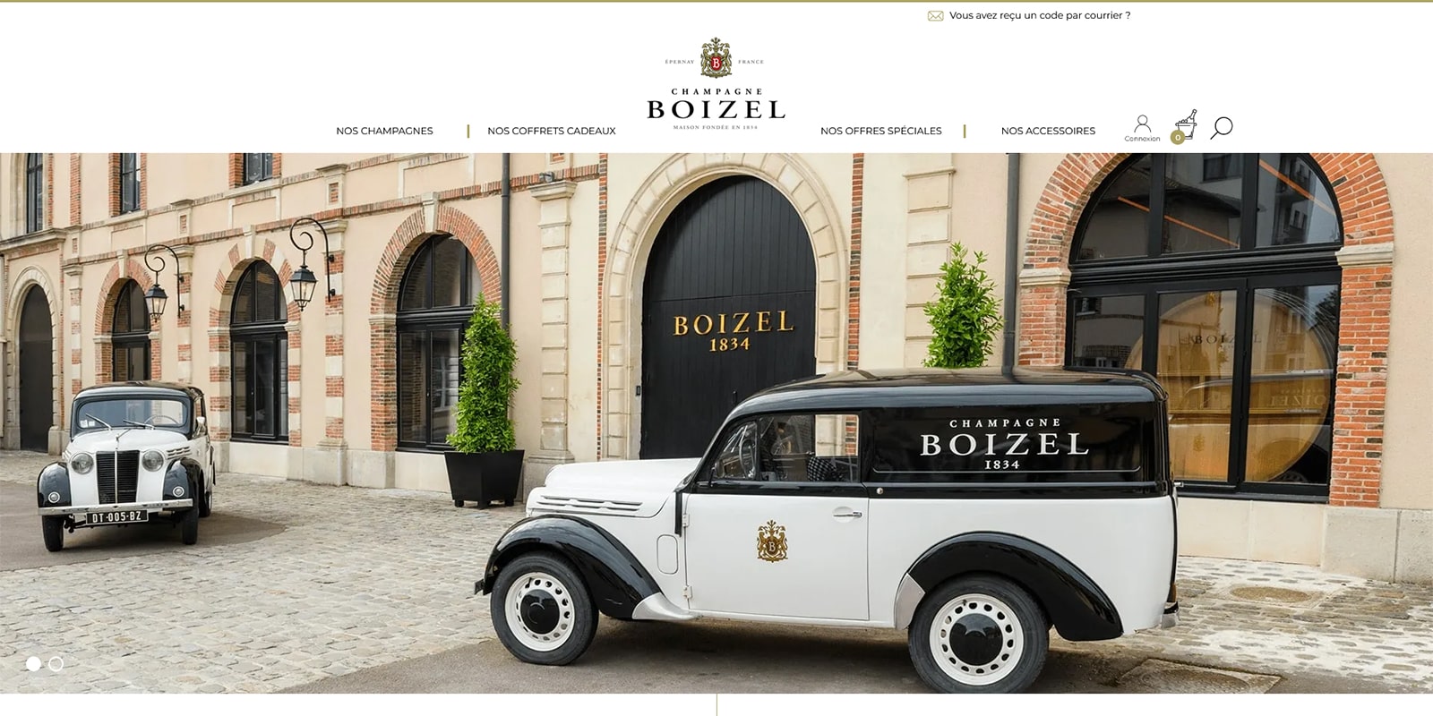 Boutique Champagne Boizel - Prestashop